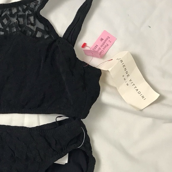 Adrienne Vittadini NEW Bikini 2 Piece Bathing Suit Swim Bra Tank Bottoms - Picture 6 of 6